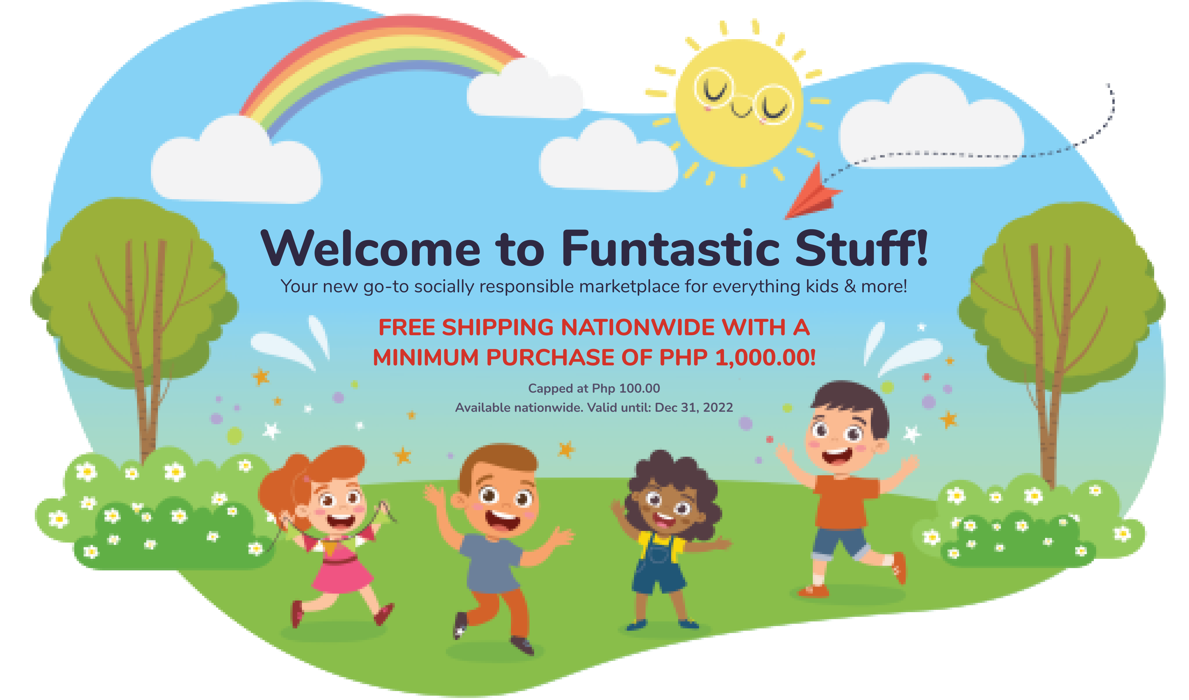 Get free shipping for orders 999!