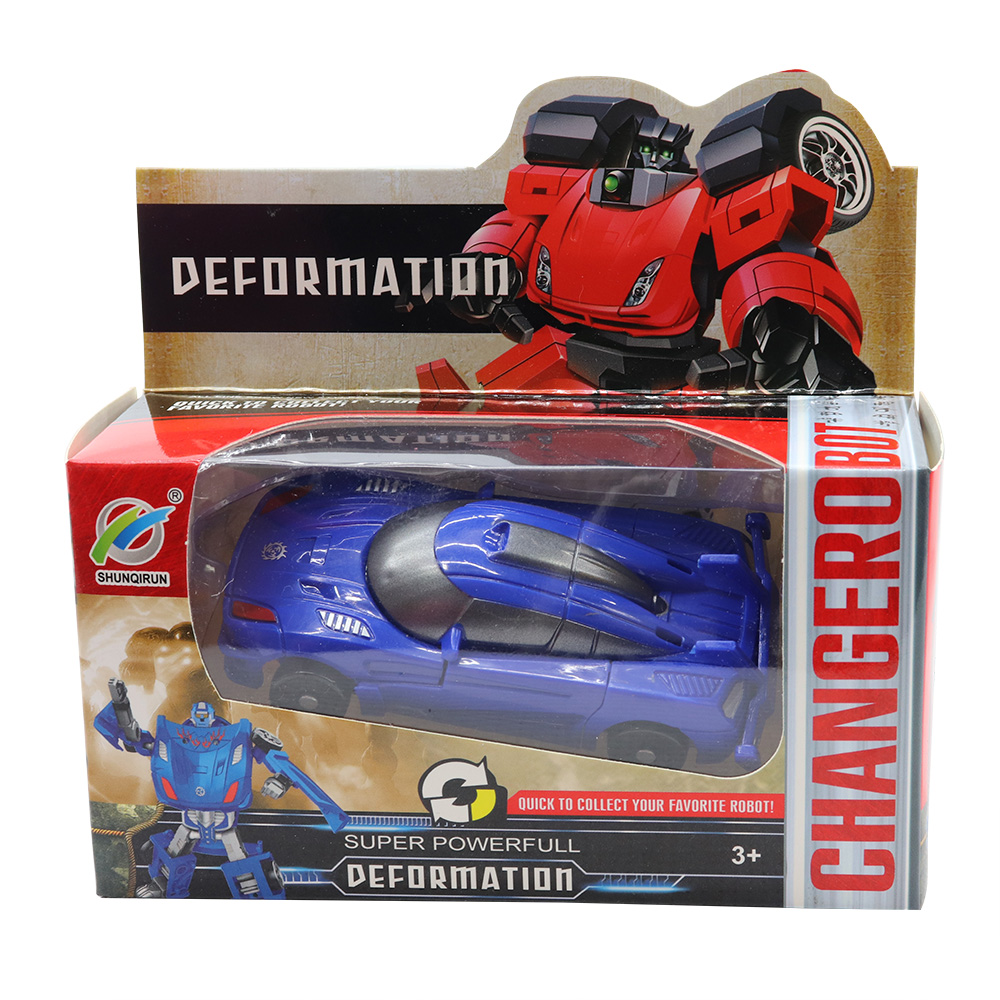 Amazing Blue Transformable Robot/Car