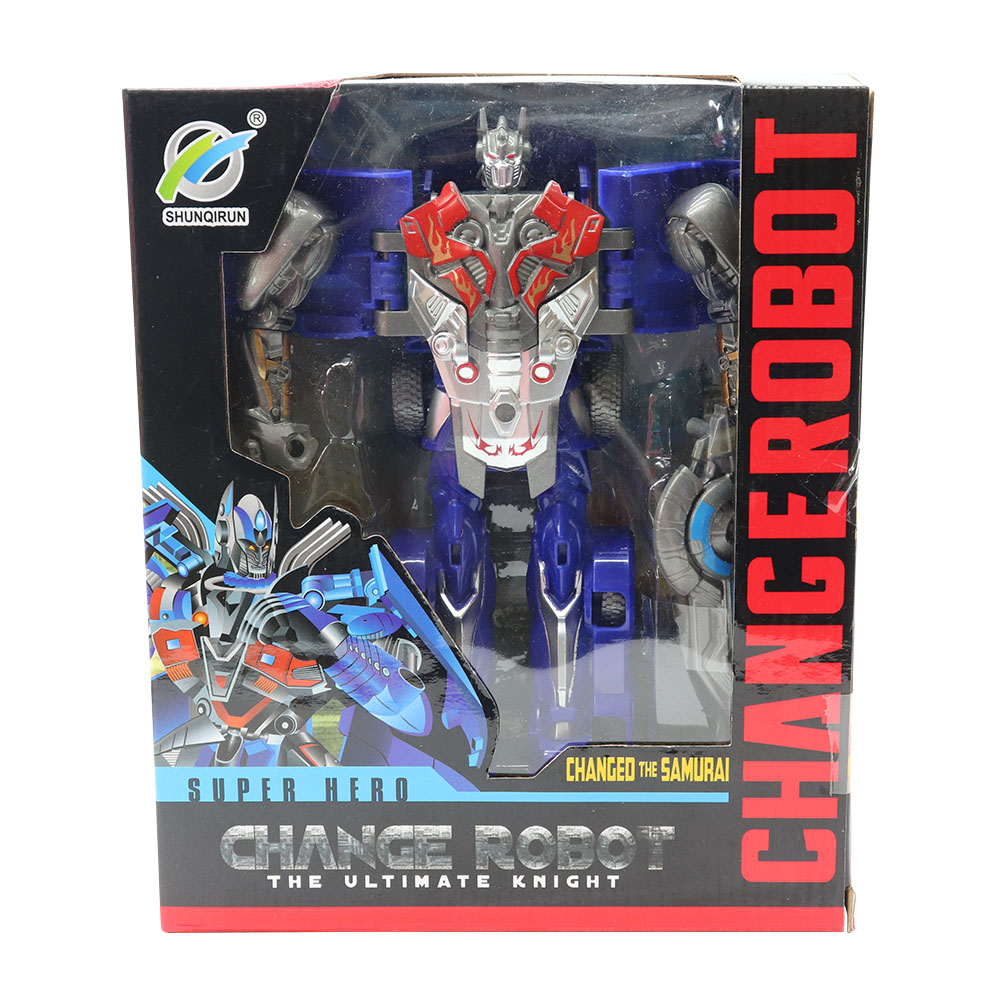 Blue Transformable Robot/Truck