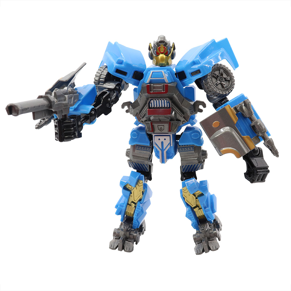 Super Hero Bricks Blue Robot