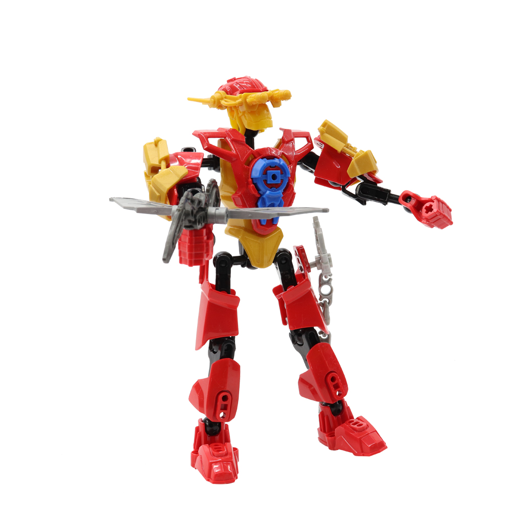 6pcs Police Robot in Display Box