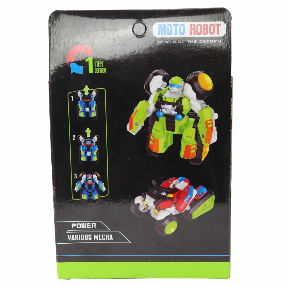 Green Transformable Motorcycle/Robot