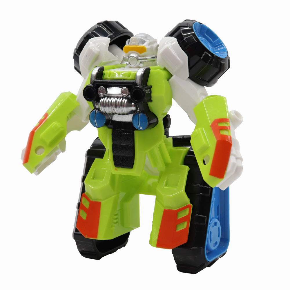 Green Transformable Motorcycle/Robot