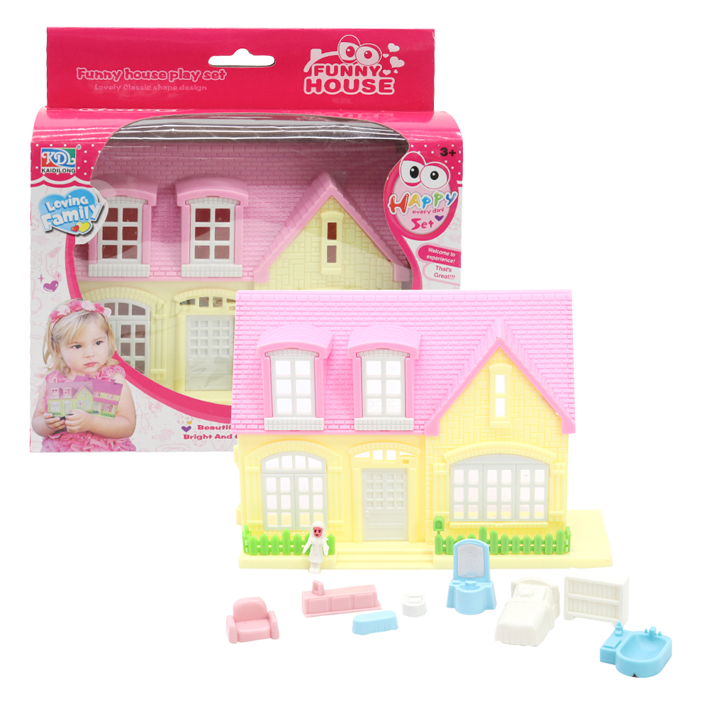 Doll House in Pink Color