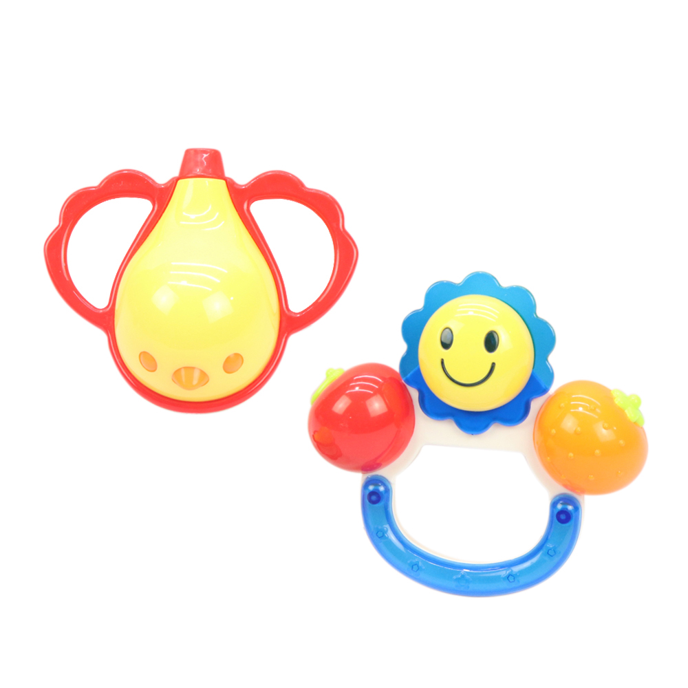 Baby Bliss 2in1 Sun and Colorful Rattle