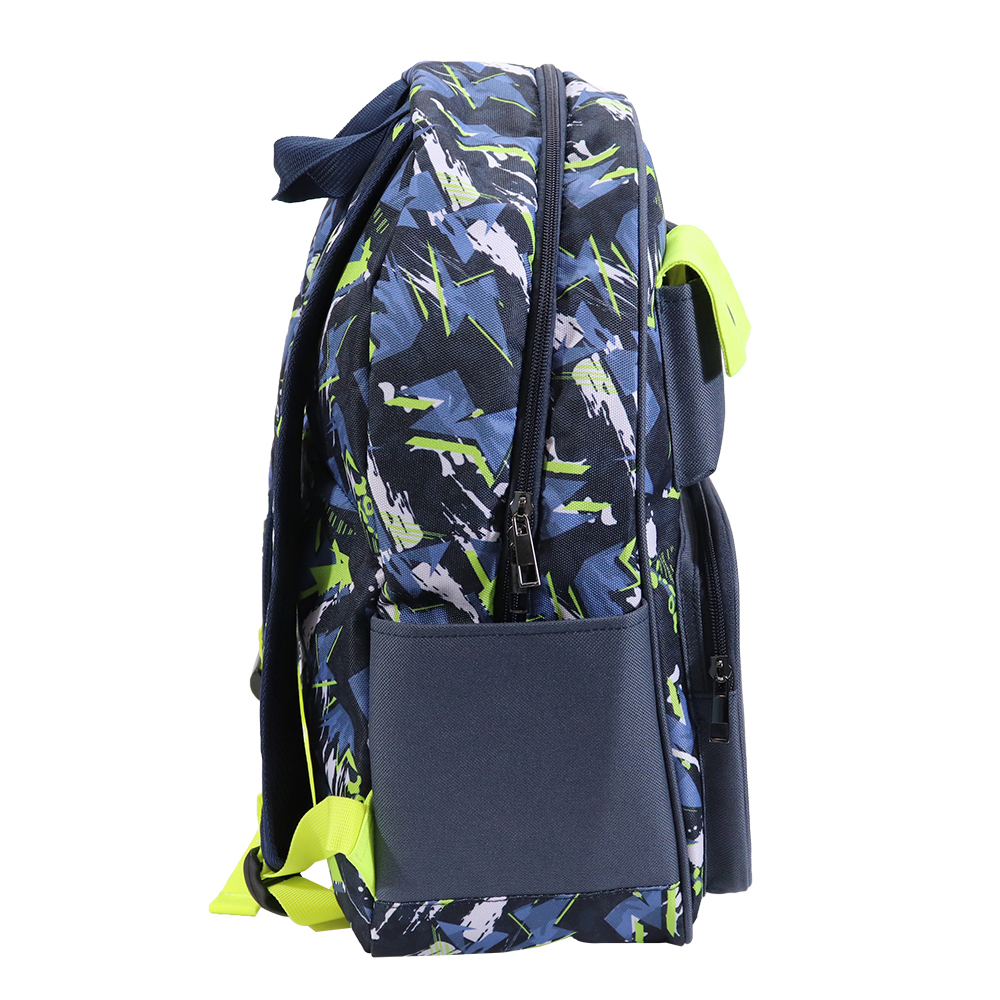Trek Valor Navy Blue/Neon 17" Backpack