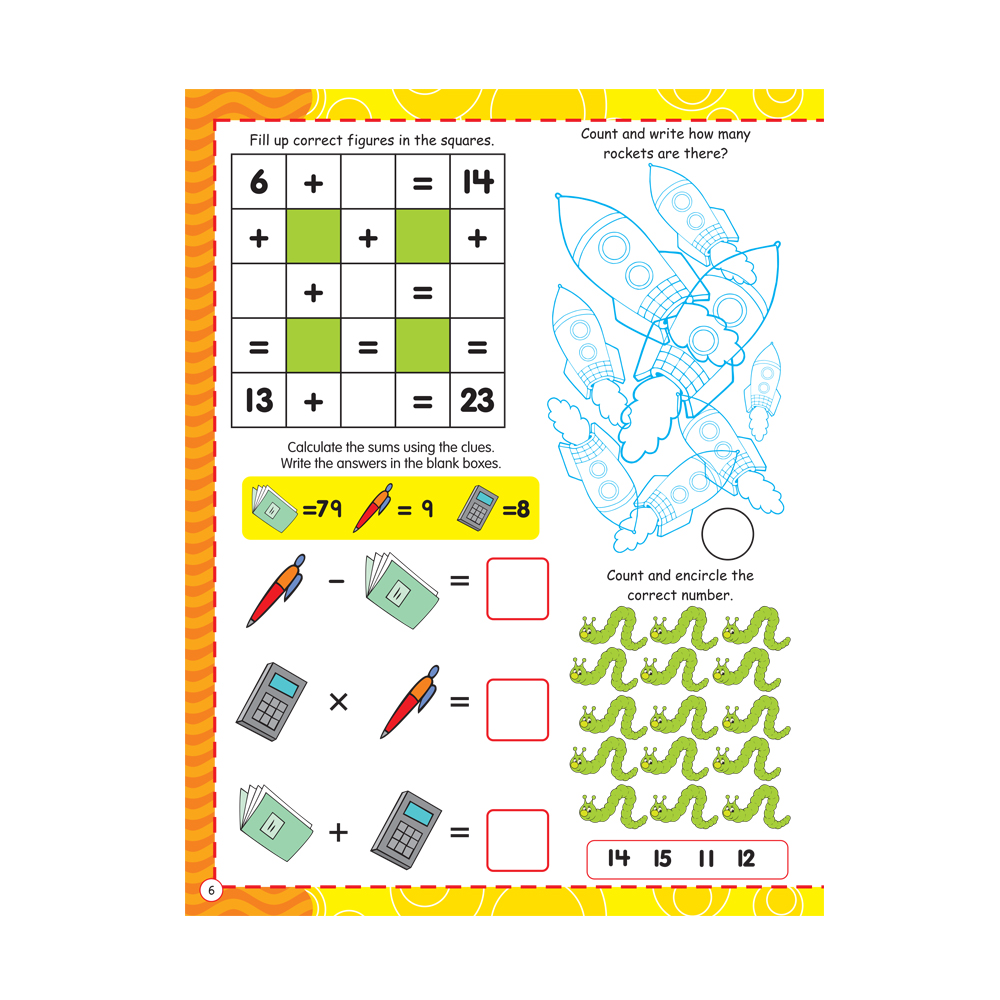 365 Math Activity Book