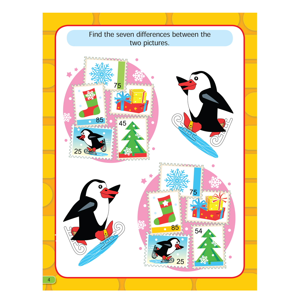 Find the Difference Activity Book