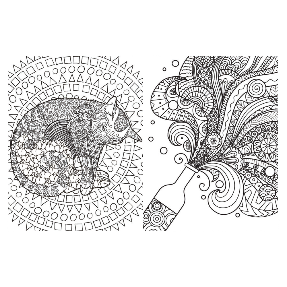 Adult Colouring Book - Mindfulness