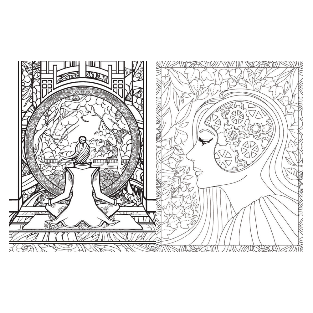 Adult Colouring Book - Mindfulness