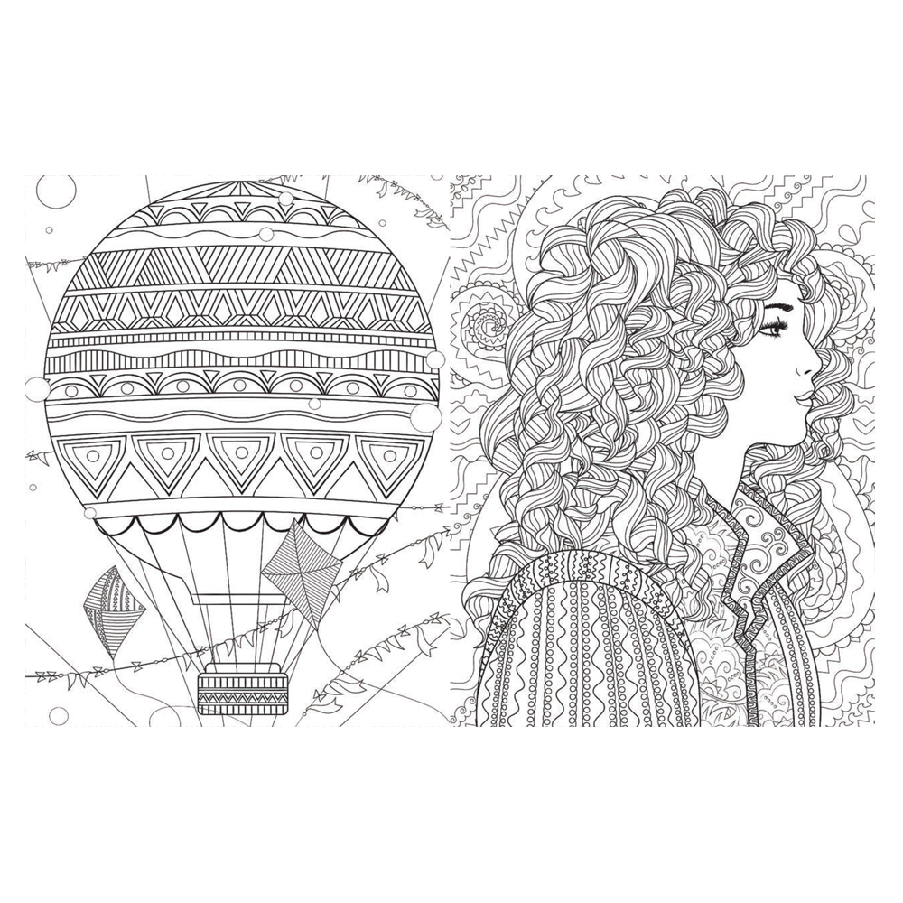 Adult Colouring Book - Mindfulness