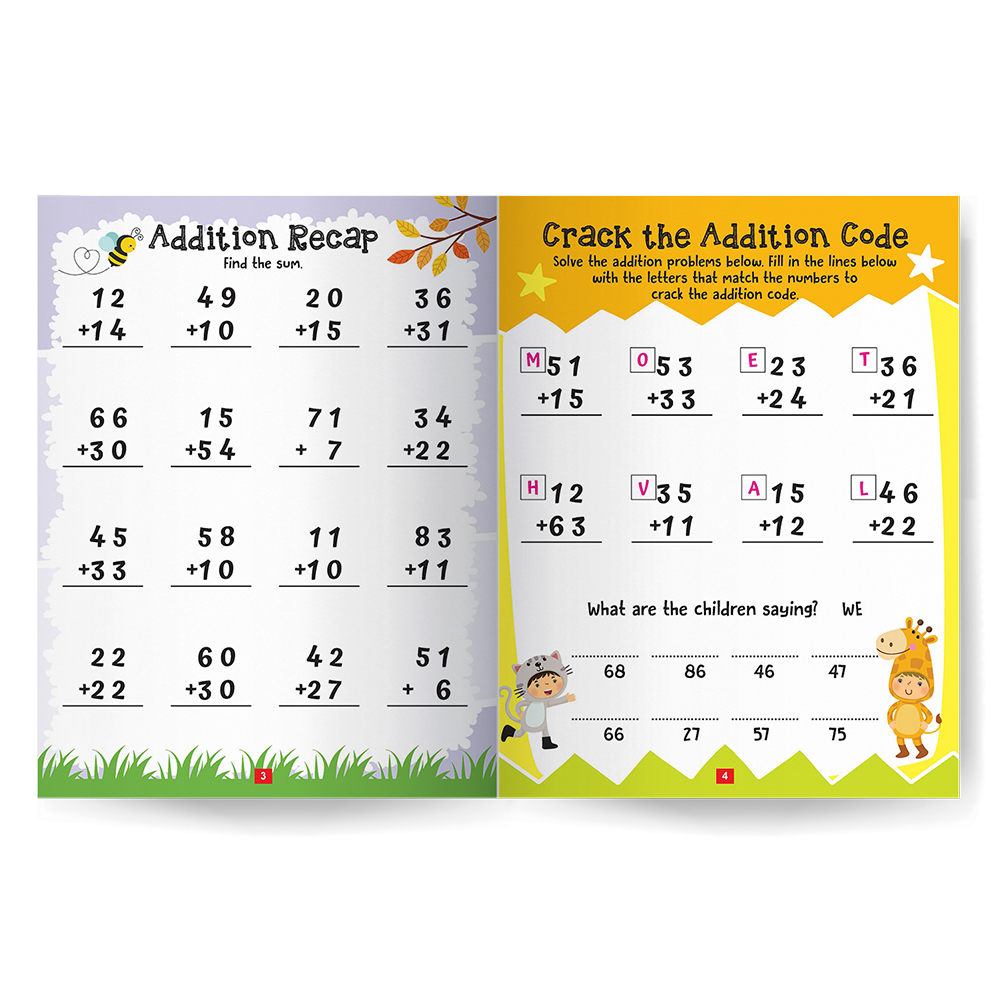 Math Activity Book - 6+