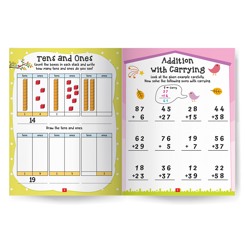 Math Activity Book - 6+