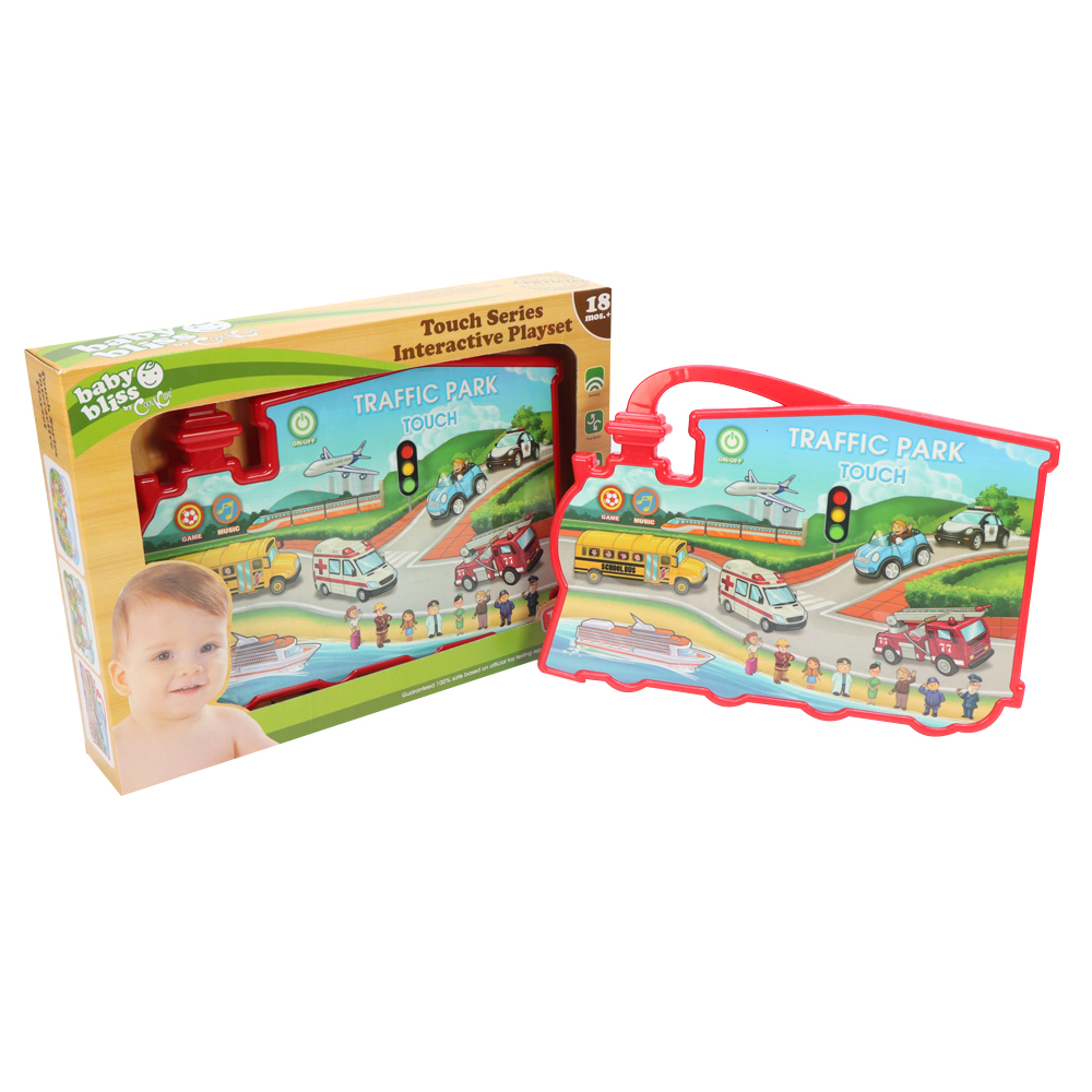 Baby Bliss Traffic Park Touch Playset