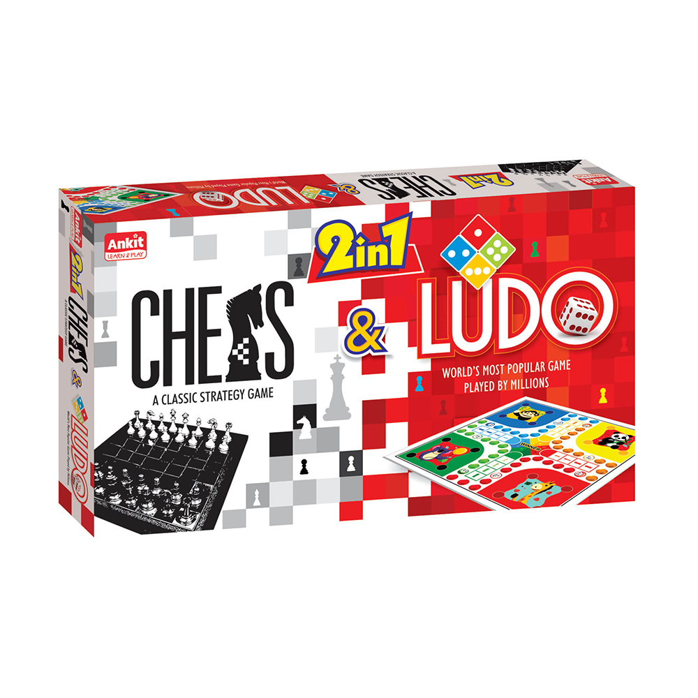 2in1 Chess and Ludo 15"