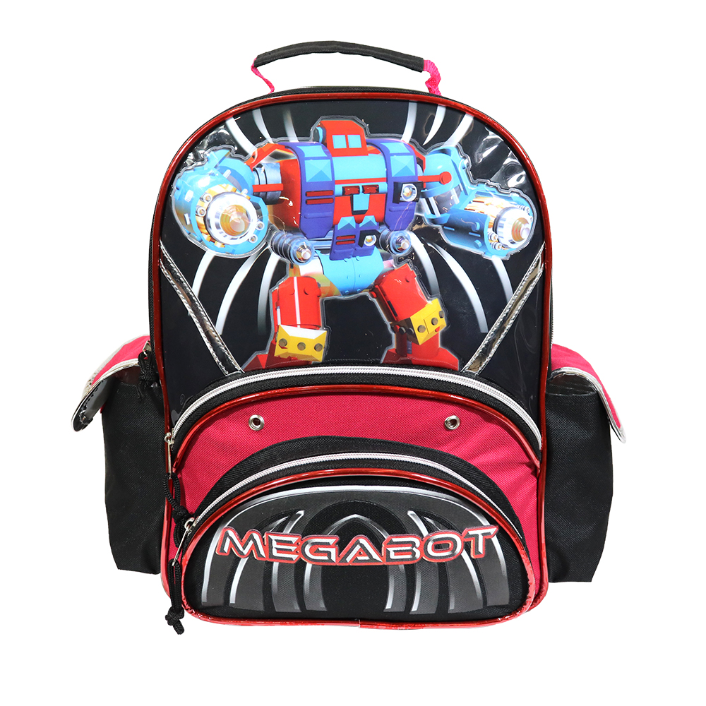 14in Back Pack Megabot Black
