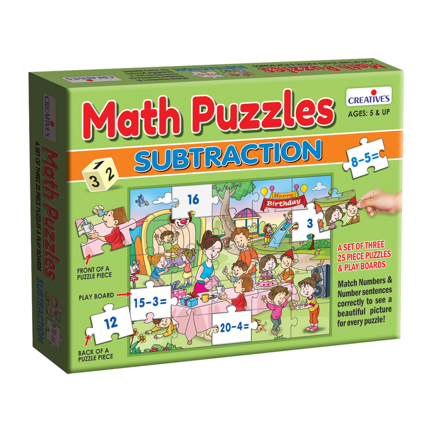 Math Puzzles- Subtraction Puzzles