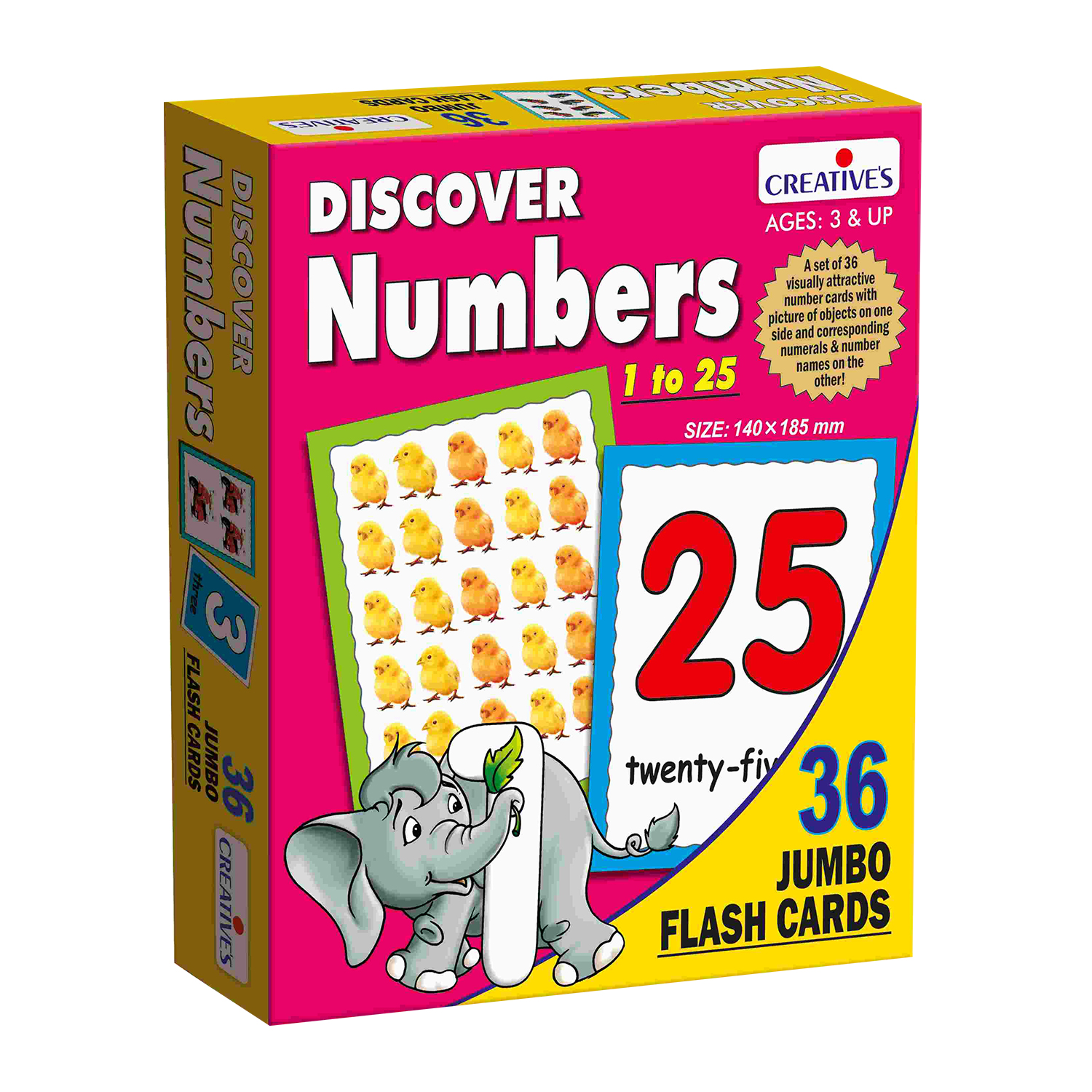 Discover Numbers Jumbo Flash Cards