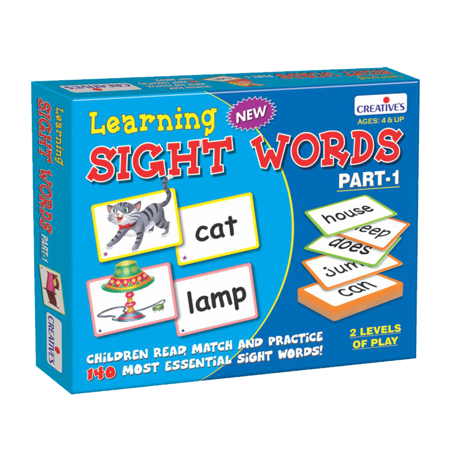 Learning Sight Words Flash Cards