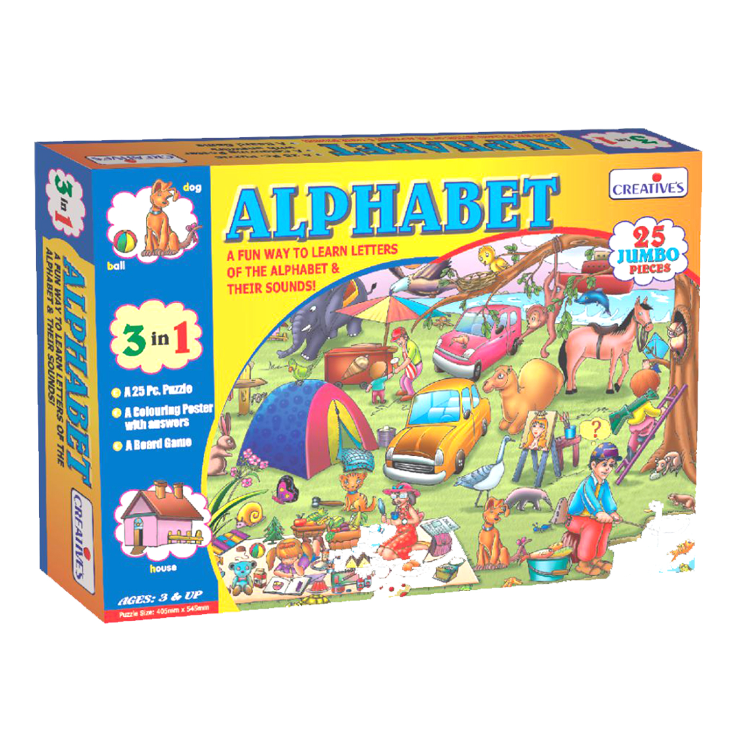 Alphabet- Reading Puzzles