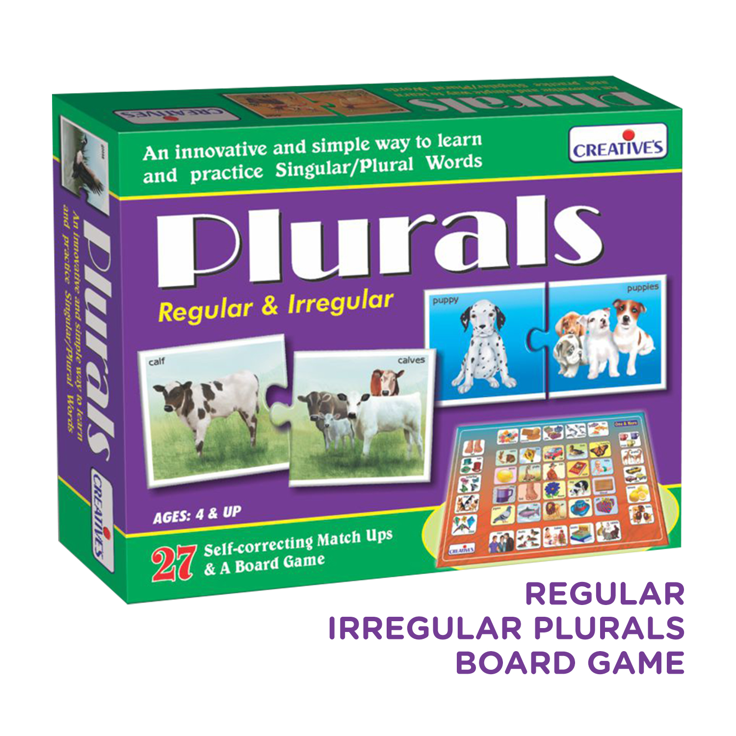 Plurals-Regular and Irregular Puzzles