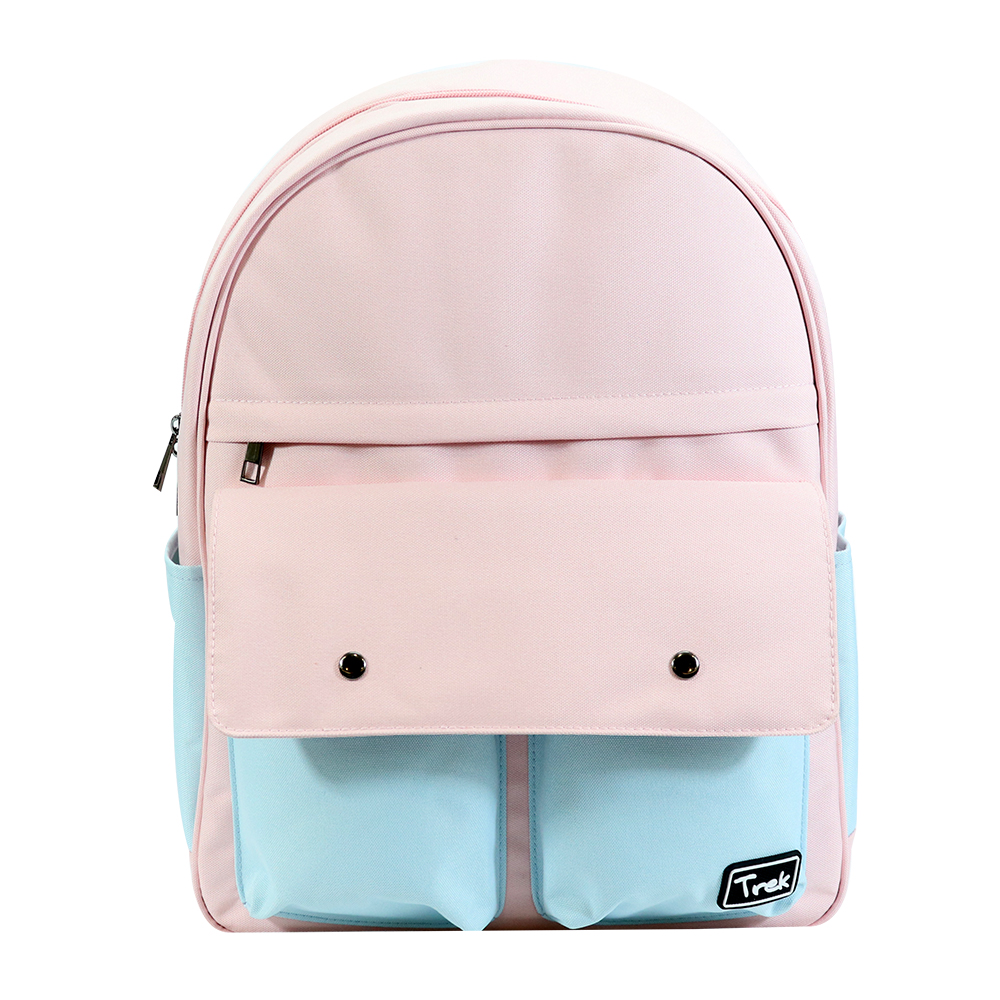 Trek Eternity Pink/Sky Blue 17" Backpack